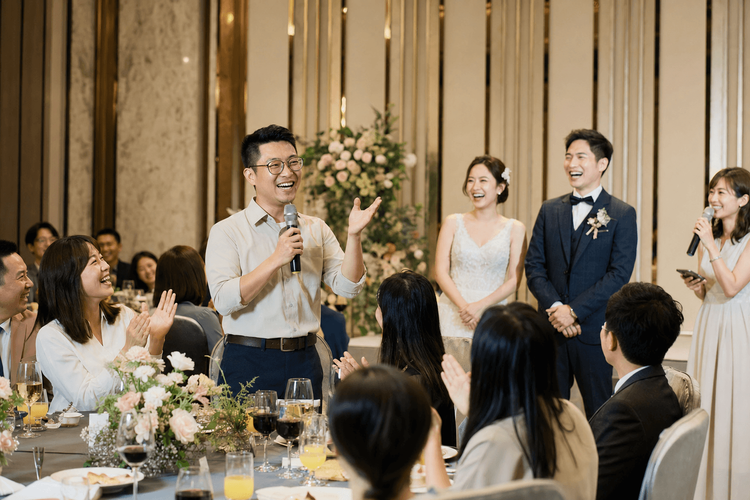 賓客一句話婚禮祝福挑戰
