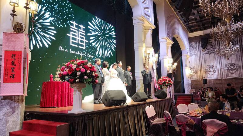 彰化皇朝鼎宴500人婚宴現場照片10