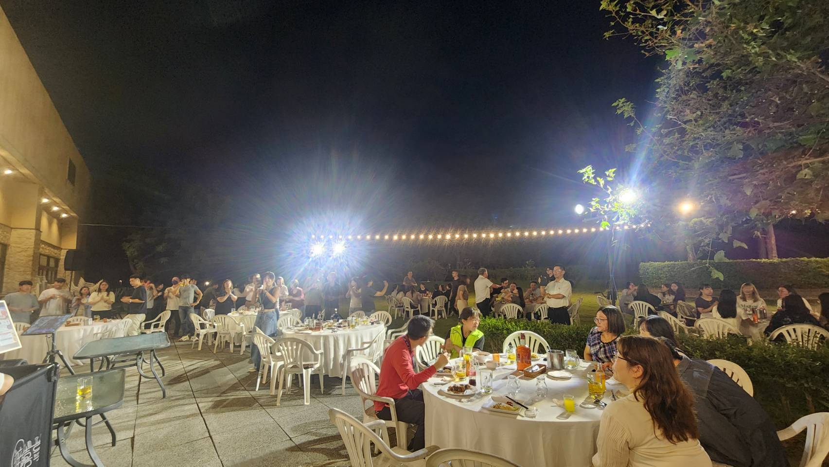 南方莊園中秋餐會現場互動