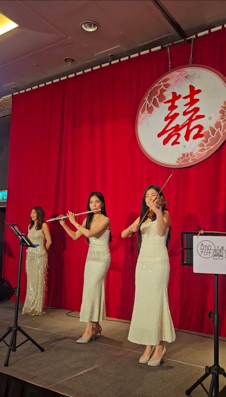 台北喜來登結婚晚宴現場