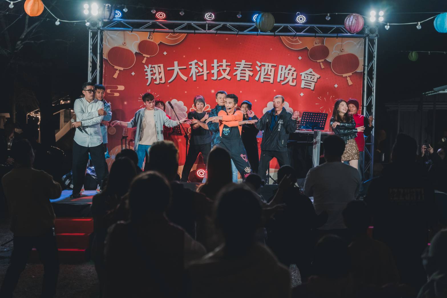 翔大科技苗栗卓蘭企業露營活動照片