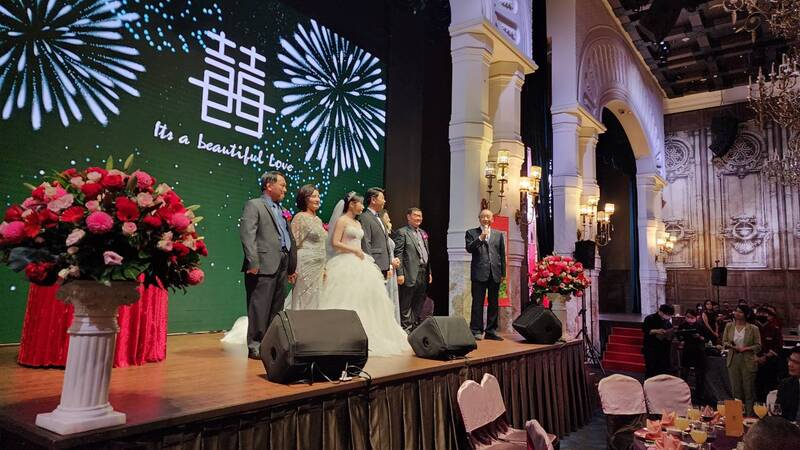 彰化皇朝鼎宴500人婚宴現場照片8