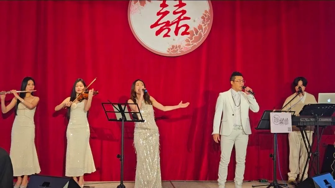 台北喜來登婚宴｜400人晚宴五人婚禮樂團演出
