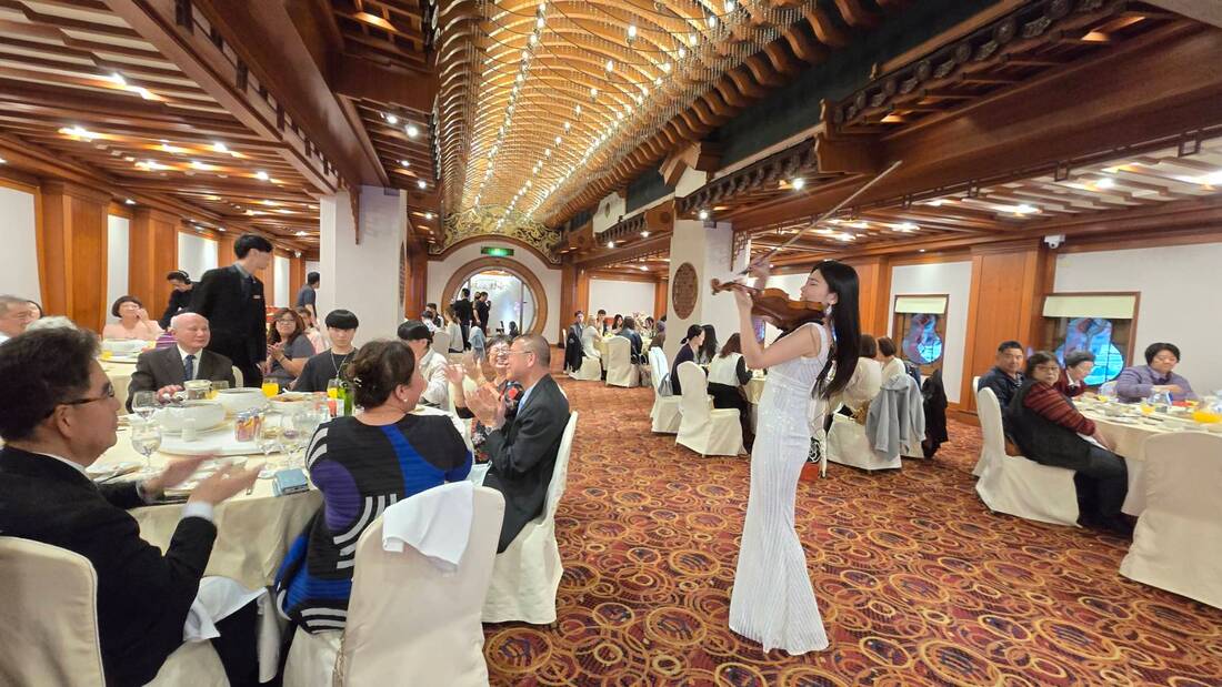 台北圓山飯店婚宴｜松柏廳二人婚禮樂團與小提琴演奏