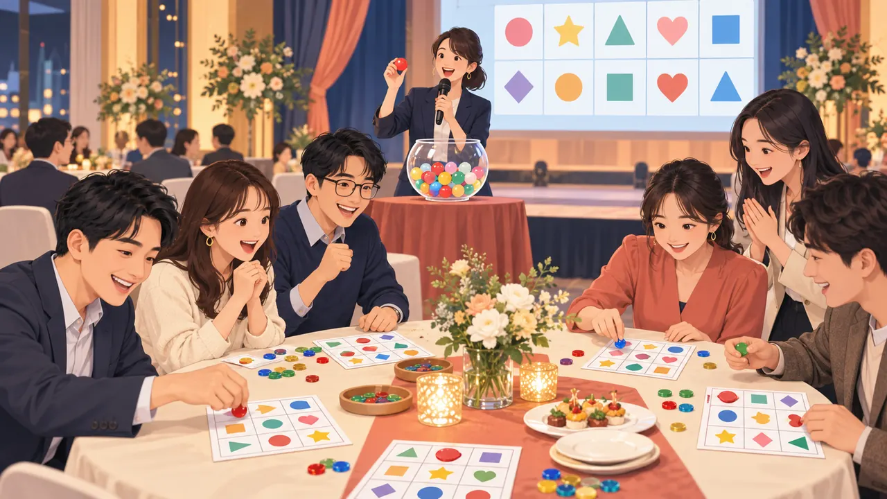 關鍵字賓果尾牙遊戲示意圖