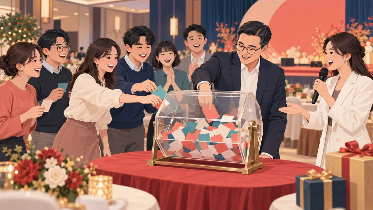 一桶金幸運抽獎尾牙遊戲示意圖